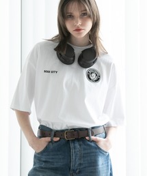 CORPUS　SELECT | 【Manchester City/マンチェスターシティー】エンブレムロゴ刺繍半袖Tシャツ(Tシャツ/カットソー)