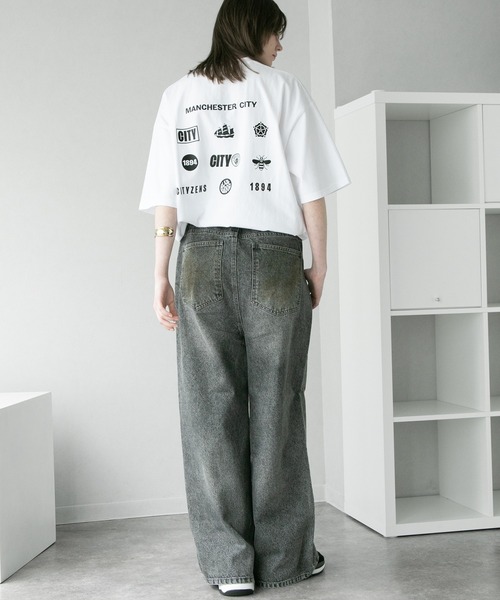 CORPUS　SELECT（コーパストーキョー）の「【Manchester City/マンチェスターシティー】エンブレムロゴ刺繍半袖Tシャツ（Tシャツ/カットソー・メンズ・ネイビー/ホワイト/ブラック/グレー/ホワイト系/ホワイト系1/ブラック系/ブラック系1/グレー系/グレー系1/ネイビー系/ネイビー系1・L/M）」の15枚目の写真