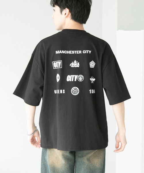 CORPUS　SELECT（コーパストーキョー）の「【Manchester City/マンチェスターシティー】エンブレムロゴ刺繍半袖Tシャツ（Tシャツ/カットソー・メンズ・ネイビー/ホワイト/ブラック/グレー/ホワイト系/ホワイト系1/ブラック系/ブラック系1/グレー系/グレー系1/ネイビー系/ネイビー系1・L/M）」の19枚目の写真