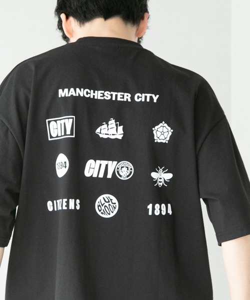 CORPUS　SELECT（コーパストーキョー）の「【Manchester City/マンチェスターシティー】エンブレムロゴ刺繍半袖Tシャツ（Tシャツ/カットソー・メンズ・ネイビー/ホワイト/ブラック/グレー/ホワイト系/ホワイト系1/ブラック系/ブラック系1/グレー系/グレー系1/ネイビー系/ネイビー系1・L/M）」の20枚目の写真