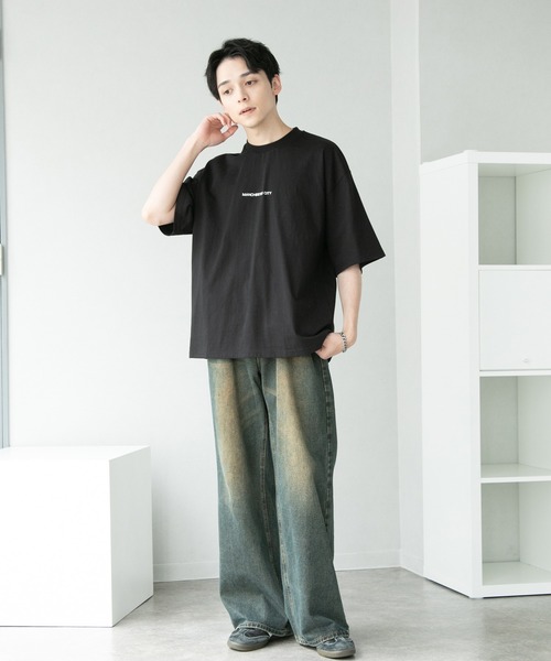 CORPUS　SELECT（コーパストーキョー）の「【Manchester City/マンチェスターシティー】エンブレムロゴ刺繍半袖Tシャツ（Tシャツ/カットソー・メンズ・ネイビー/ホワイト/ブラック/グレー/ホワイト系/ホワイト系1/ブラック系/ブラック系1/グレー系/グレー系1/ネイビー系/ネイビー系1・L/M）」の22枚目の写真