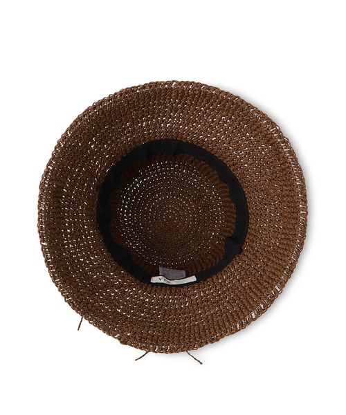 VIS（ビス）の「シンプル雑材ハット（ハット・レディース・ダークブラウン/ベージュ系その他/ベージュ・FREE）」の13枚目の写真