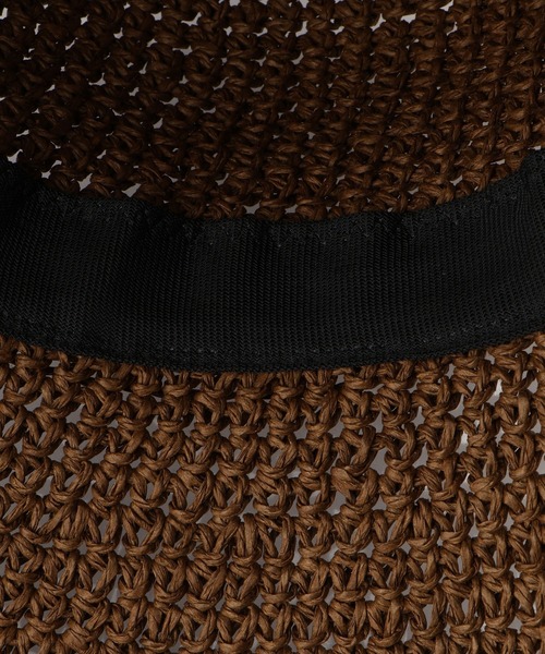 VIS（ビス）の「シンプル雑材ハット（ハット・レディース・ダークブラウン/ベージュ系その他/ベージュ・FREE）」の16枚目の写真