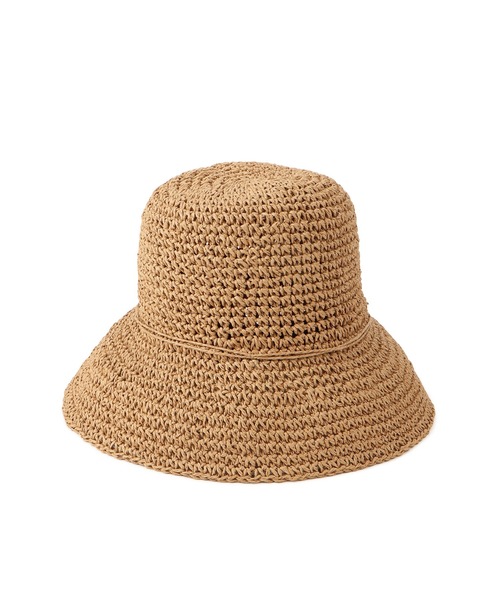 VIS（ビス）の「シンプル雑材ハット（ハット・レディース・ダークブラウン/ベージュ系その他/ベージュ・FREE）」の20枚目の写真