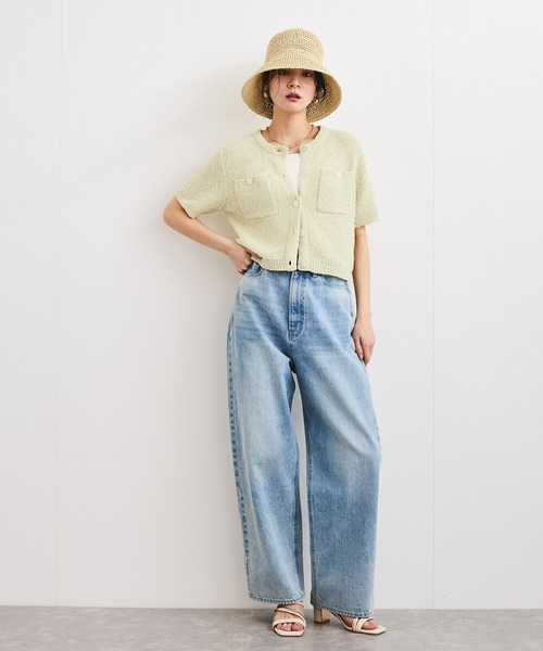 VIS（ビス）の「シンプル雑材ハット（ハット・レディース・ダークブラウン/ベージュ系その他/ベージュ・FREE）」の22枚目の写真