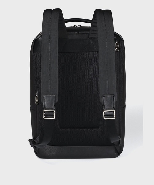 Paul Smith(ポールスミス)の「ストローグレインレザー リュック【553412 N543R】(バックパック/リュック・メンズ・ダークブラウン/ブラック・FREE)」の6枚目の写真