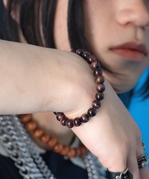 an meets zakka（アンミツザッカ）の「an meets zakka ストーンボール数珠ブレスレット（ブレスレット）」