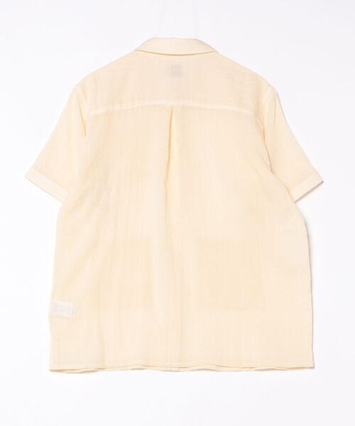 Arnold Palmer（アーノルドパーマー）の「ガーゼシャツ ライトジャケット（シャツ/ブラウス・レディース・ベージュ/ネイビー/アイボリー/ブラック・S/M/L）」の5枚目の写真