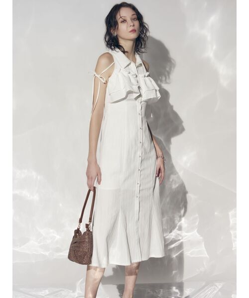 RESEXXY（リゼクシー）の「ラフィアライクハンドバッグ（ハンドバッグ・レディース・ブラウン/ベージュ・FREE）」の15枚目の写真