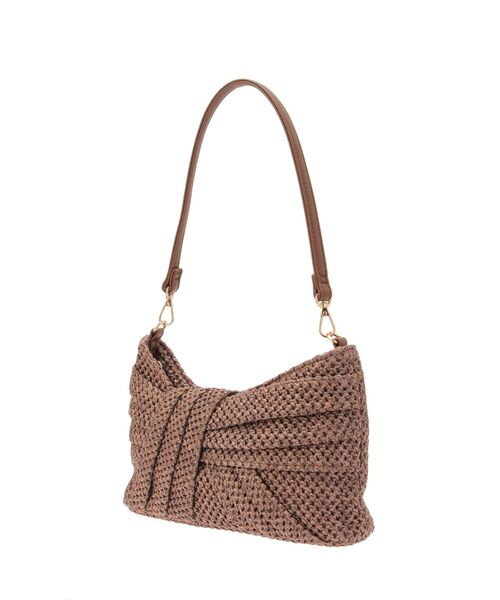 RESEXXY（リゼクシー）の「ラフィアライクハンドバッグ（ハンドバッグ・レディース・ブラウン/ベージュ・FREE）」の16枚目の写真