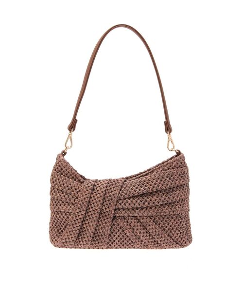 RESEXXY（リゼクシー）の「ラフィアライクハンドバッグ（ハンドバッグ・レディース・ブラウン/ベージュ・FREE）」の22枚目の写真