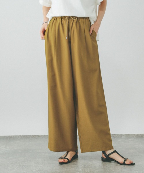 GLOBAL WORK（グローバルワーク）の「エアかるイージーワイドパンツ