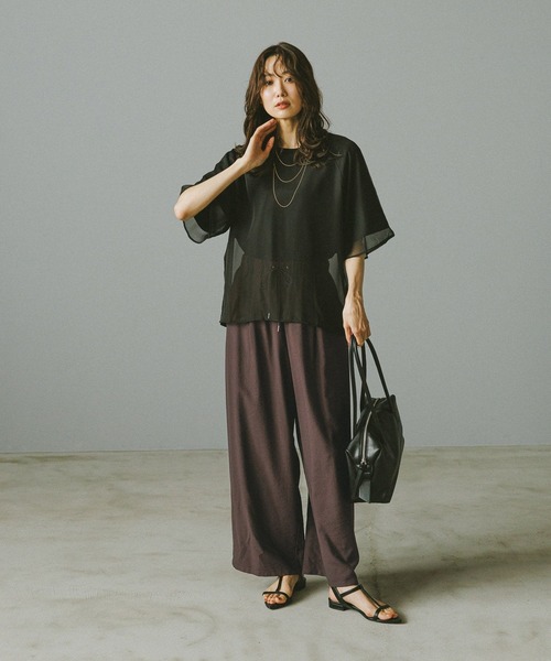 セール】エアかるイージーワイドパンツ/323280（その他パンツ