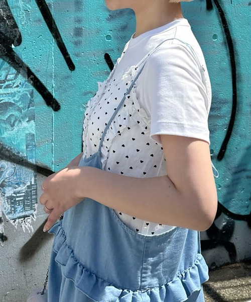 Alley Tokyo（アリートーキョー）の「フリルドットキャミ（その他トップス・レディース・ホワイト・FREE）」の16枚目の写真