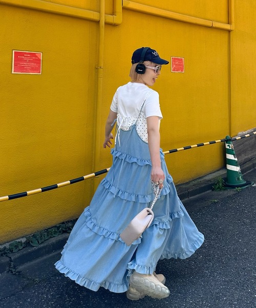 Alley Tokyo（アリートーキョー）の「フリルドットキャミ（その他