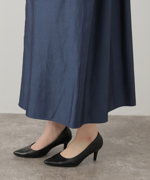 TICCA(ティッカ)の「【洗える】TICCA/ティッカ テント半袖シャツワンピース(ワンピース・レディース・ネイビー/サックスブルー・FREE)」の13枚目の写真