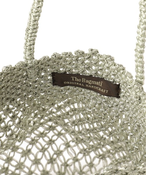 【美品・夏コーデ】The Bagmati メタリックルレックスバッグ BAGMATI（バグマティ）】METALIC LUREX BAG / メタリックル