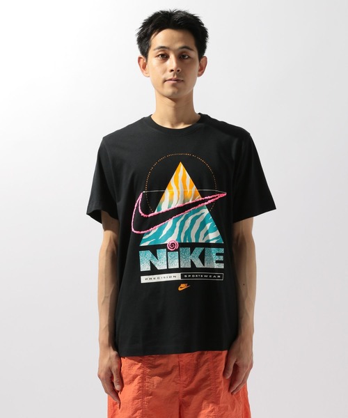 80's 紺タグ NIKE 袖ライン フットボールTシャツ 表記(BOYS 18