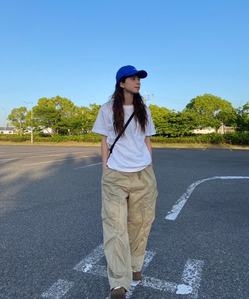 UNDERSTATEMENTs（アンダーステイトメント）の「【ユニセックス】ポケッタブルショルダーバッグ/リップストップ（ショルダーバッグ・メンズ・ブラック/マスタード・FREE）」の10枚目の写真