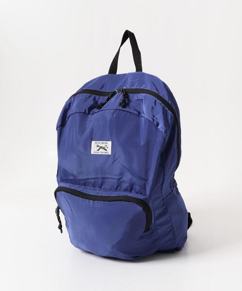 SENSE OF PLACE by URBAN RESEARCH（センスオブプレイスバイアーバンリサーチ）の「PENNEYS　PACKABLE DAY PACK（バックパック/リュック・メンズ・ベージュ/ブラック/ブルー・ONE）」の3枚目の写真