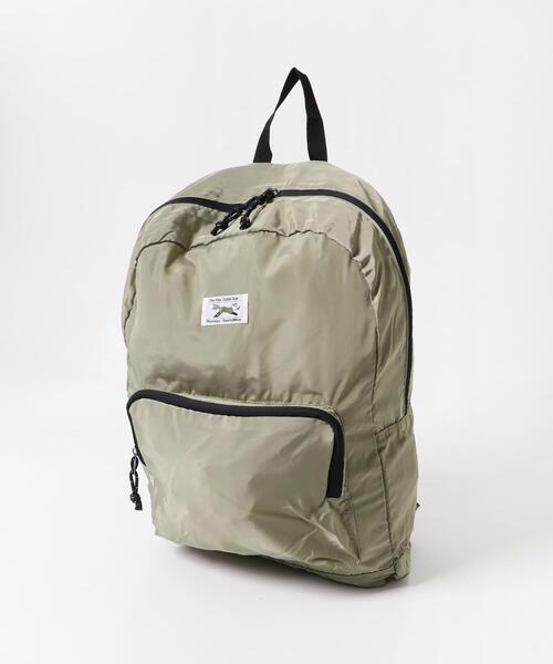 SENSE OF PLACE by URBAN RESEARCH（センスオブプレイスバイアーバンリサーチ）の「PENNEYS　PACKABLE DAY PACK（バックパック/リュック・メンズ・ベージュ/ブラック/ブルー・ONE）」の5枚目の写真