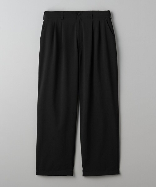 UNITED ARROWS(ユナイテッドアローズ)の「DotAir ドットエア サッカー ヘムコード 2プリーツパンツ -吸水速乾・ストレッチ-(その他パンツ・メンズ・ネイビー/ブラック・L/M/S)」の22枚目の写真