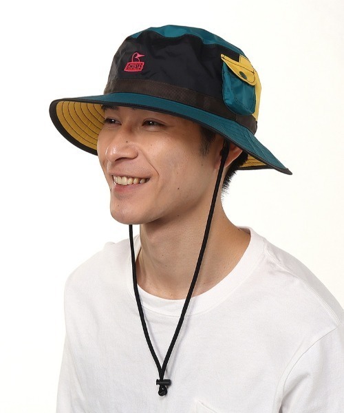 CHUMS(チャムス)の「CHUMS/チャムス ハット Rockville Hat ロックビルハット CH05-1372(ハット・メンズ・マルチ/ブラック・FREE)」の8枚目の写真