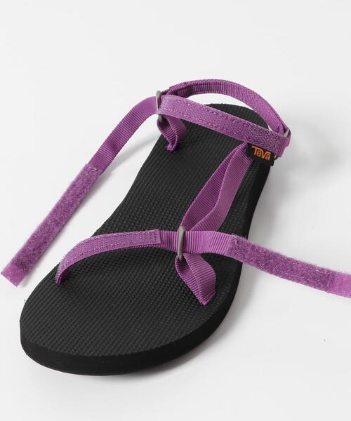 Teva(テバ)の「Teva ORIGINAL UNIVERSAL SLIM(サンダル・レディース・ブラック/パープル系その他/ライトブラウン・23/24)」の10枚目の写真