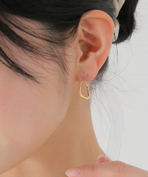 heres ピアス　片方のみ AXEP Single earring HOOP S ※片方のみ（ピアス（片耳用