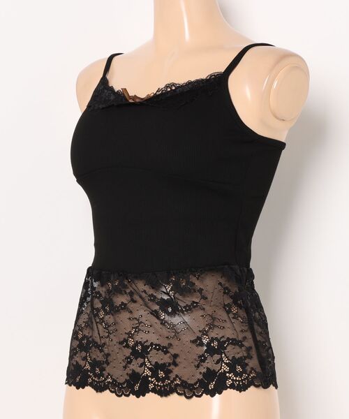 キャミソール 「2025AW」RIBBON LACE DESIGN BRA リボン レース デザイン ブラ 秋服 大人フラワー刺繍レースリボンブラジャー&ショーツセット(ワイン