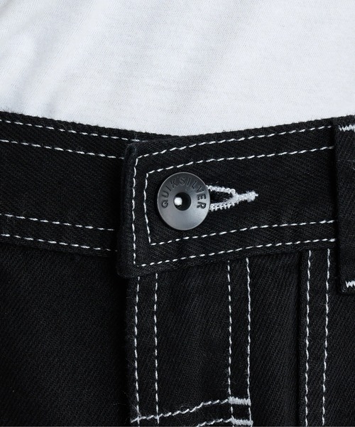 Quiksilver(クイックシルバー)の「MERCURY DENIM PANT /クイックシルバーデニムパンツ(デニムパンツ・メンズ・ブラック・28inch/30inch/32inch/34inch)」の7枚目の写真