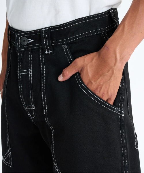 Quiksilver(クイックシルバー)の「MERCURY DENIM PANT /クイックシルバーデニムパンツ(デニムパンツ・メンズ・ブラック・28inch/30inch/32inch/34inch)」の8枚目の写真