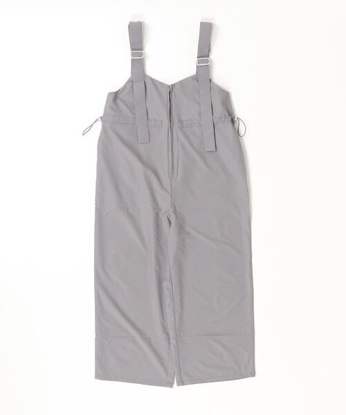 Per sist ence（パーシエンス）の「ナイロンウエストドロストサロペット（サロペット/オーバーオール・レディース・ブラック/グレイッシュベージュ/オフホワイト/グレー・ONE SIZE）」の3枚目の写真
