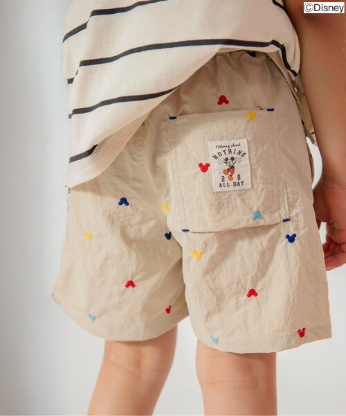 Disney（ディズニー）の「【水陸両用】ディズニーキャラクター／アクティブパンツ（その他パンツ・キッズ・ブラック/キナリ・80/90/100/110/120/130/140）」の2枚目の写真