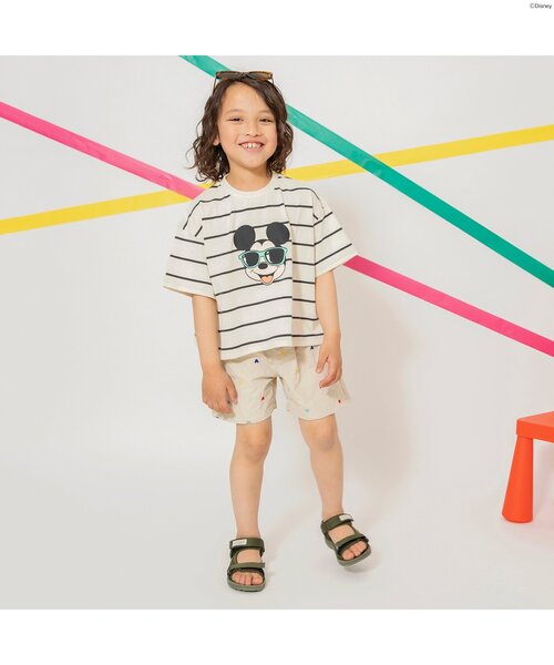 Disney（ディズニー）の「【水陸両用】ディズニーキャラクター／アクティブパンツ（その他パンツ・キッズ・ブラック/キナリ・80/90/100/110/120/130/140）」の10枚目の写真