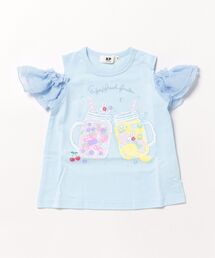 32/-天竺ｷｼﾘﾄｰﾙ加工半袖Ｔシャツ