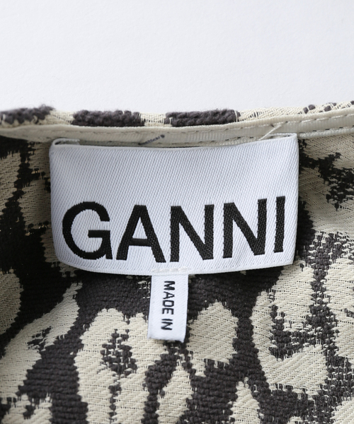 GANNI / ガニーCotton Tweed Mini Dress（ワンピース）｜U by