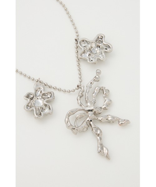 BIJOU FLOWER N/C ビジュー フラワー ネックレス（ネックレス