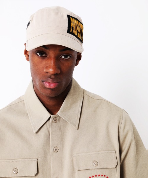 AFB（エーエフビー）の「SS WORK SHIRTS（シャツ/ブラウス・メンズ・ベージュ/ネイビー・L/M）」の5枚目の写真