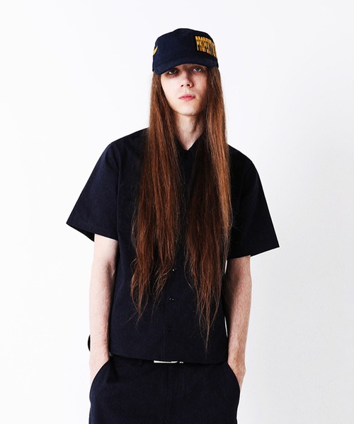 AFB（エーエフビー）の「SS WORK SHIRTS（シャツ/ブラウス・メンズ・ベージュ/ネイビー・L/M）」の10枚目の写真