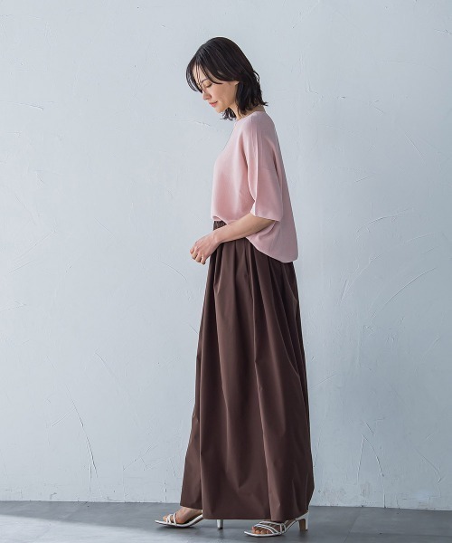 LAUTREAMONT（ロートレアモン）の「ラメ入りホールガーメントVネックニット≪手洗い可能≫（ニット/セーター・レディース・ピンク/ライトグレー/グリーン/ライトブルー・9号）」の20枚目の写真