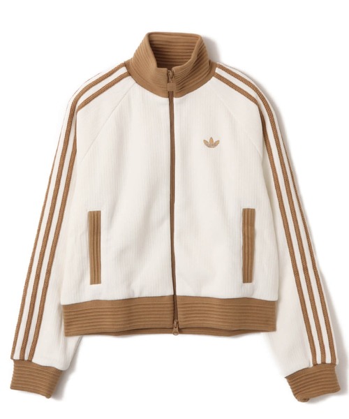 adidas VELOUR KNIT TRACK TOP / アディダス ベロア ニット トラック