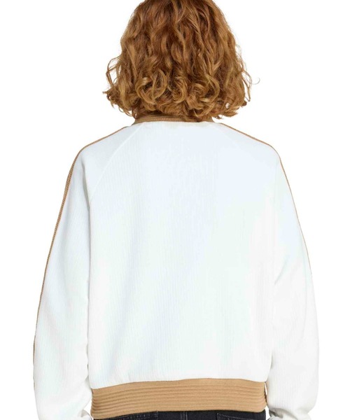 adidas(アディダス)の「adidas VELOUR KNIT TRACK TOP / アディダス ベロア ニット トラック トップ(その他アウター・レディース・ホワイト・L/M/S)」の10枚目の写真