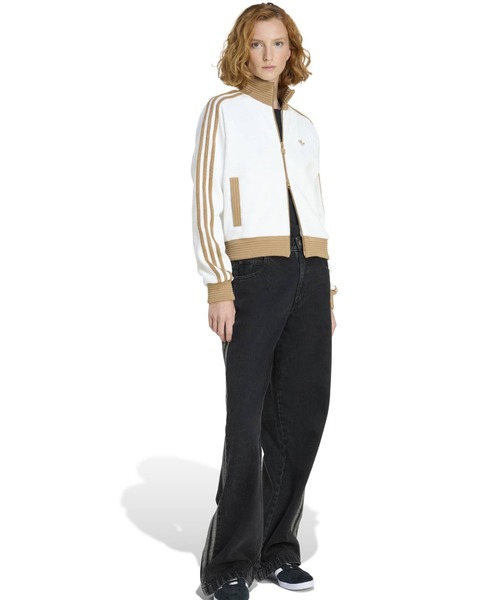adidas ベロアニットトラックトップ ベージュ 楽天市場】アディダス ジャージ ベロア ニット トラックトップ adidas