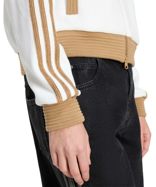adidas VELOUR KNIT TRACK TOP / アディダス ベロア ニット トラック