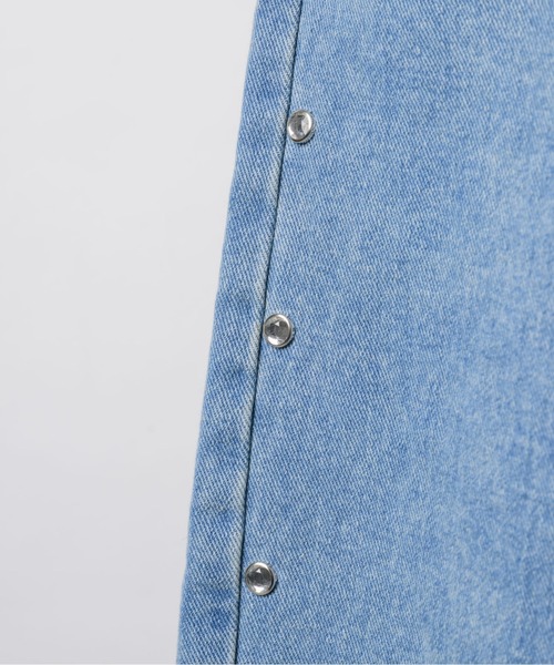 musubore（ムスボレ）の「【 select 】sparkly studs bermuda denim PT / バミューダデニムパンツ（デニムパンツ・レディース・ブルー・L/M）」の16枚目の写真