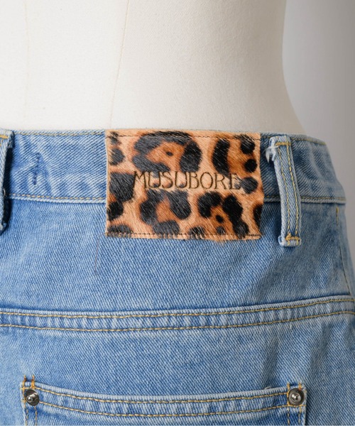 musubore（ムスボレ）の「【 select 】sparkly studs bermuda denim PT / バミューダデニムパンツ（デニムパンツ・レディース・ブルー・L/M）」の19枚目の写真