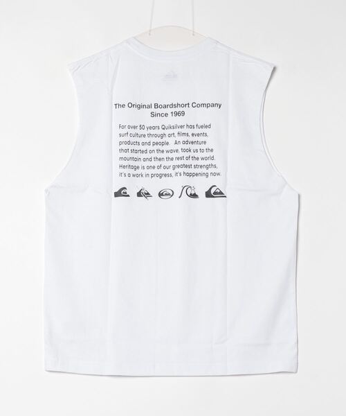 Quiksilver（クイックシルバー）の「クイックシルバー QUIKSILVER HISTORY SL（タンクトップ・メンズ・ホワイト/ブラック/パープル・LL/S/M/L）」の5枚目の写真