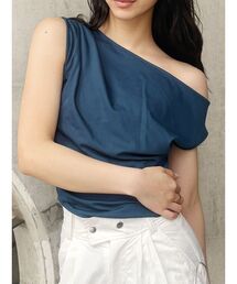 MURUA | ドレープワンショルトップス(Tシャツ/カットソー)