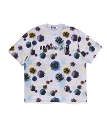APE CROSSBONE COLLEGE LS TEE（Tシャツ/カットソー）｜A